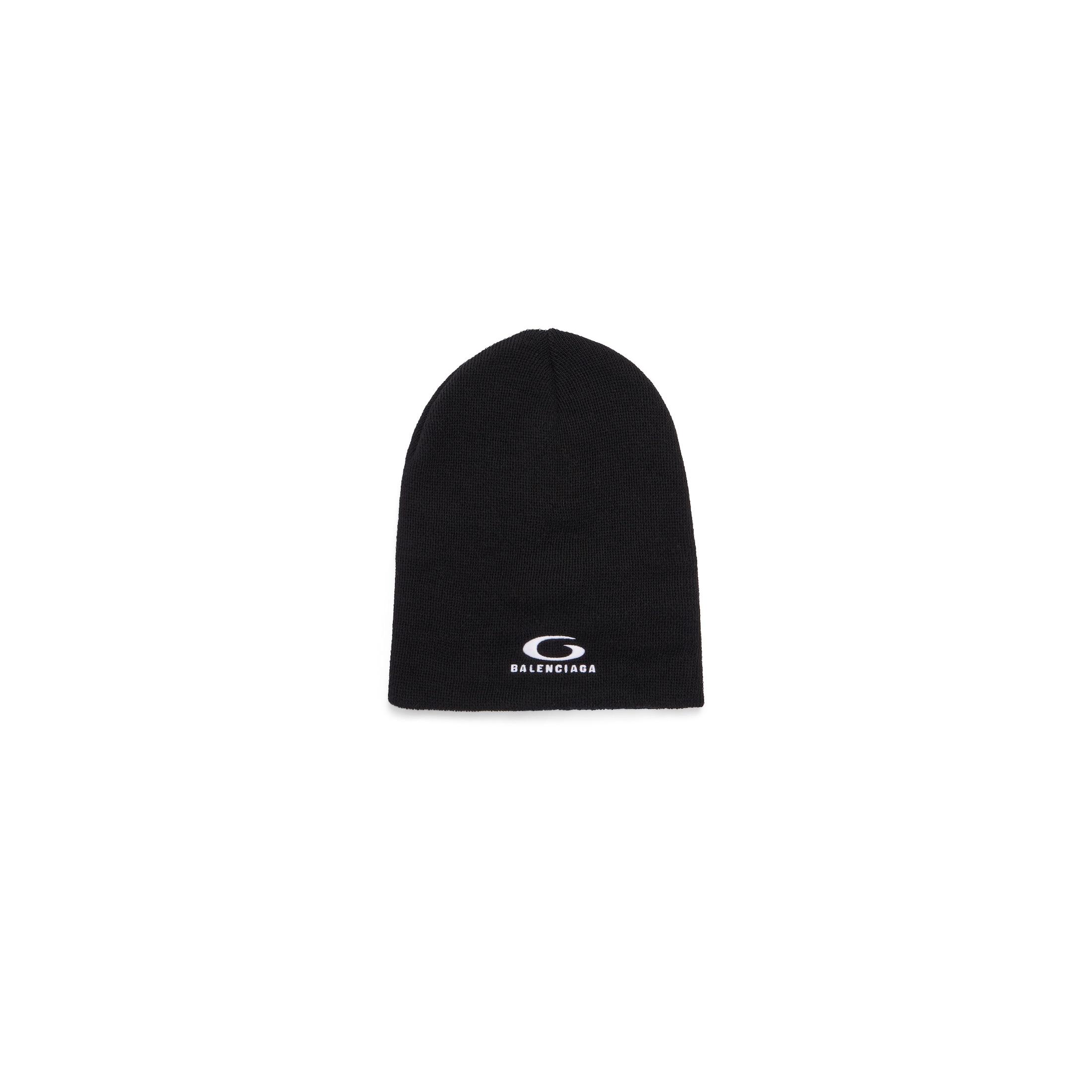 Balenciaga Loop Sports Icon Beanie in Black for Men | Lyst