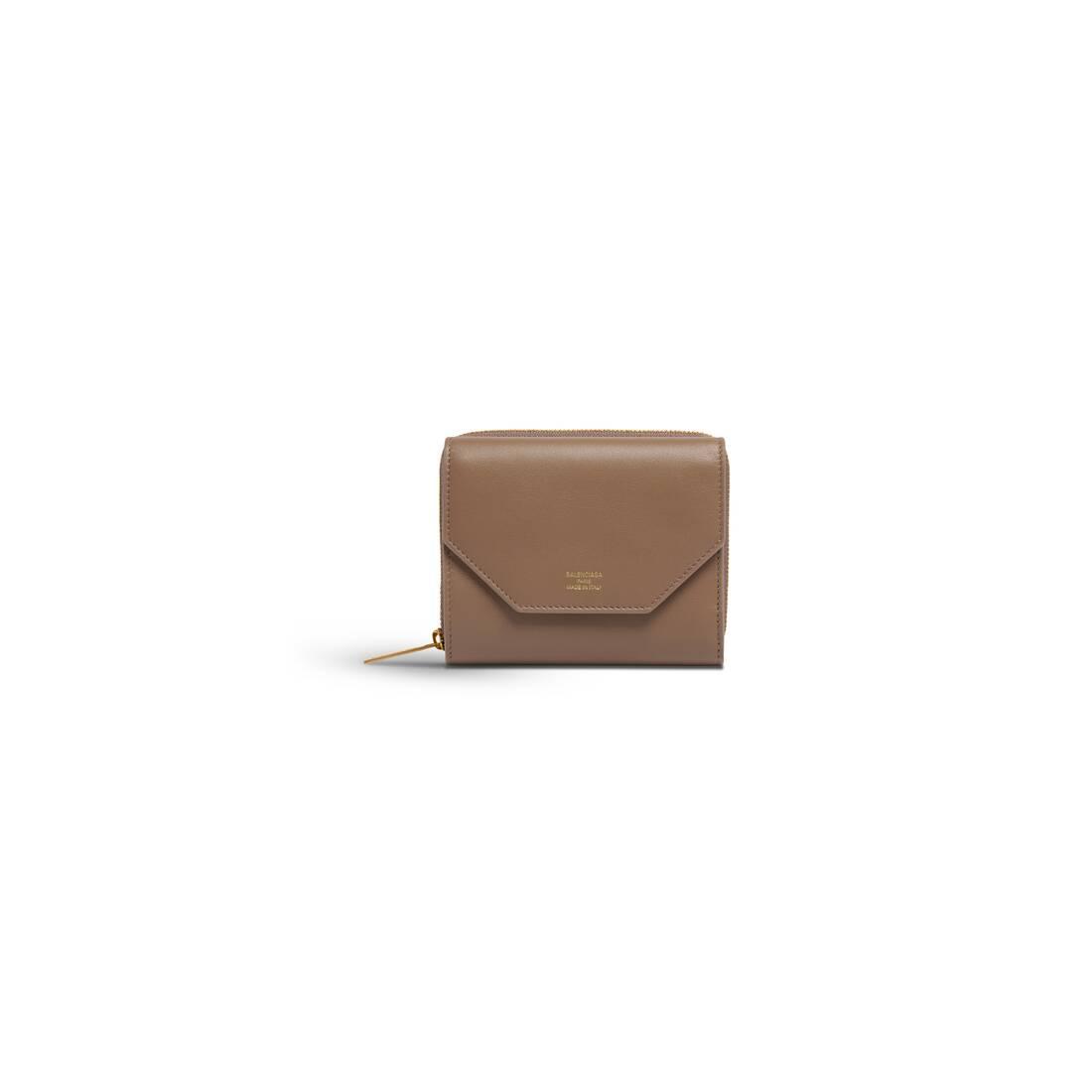Celine Pocket Envelope Leather Wallet - Brown Wallets, Accessories