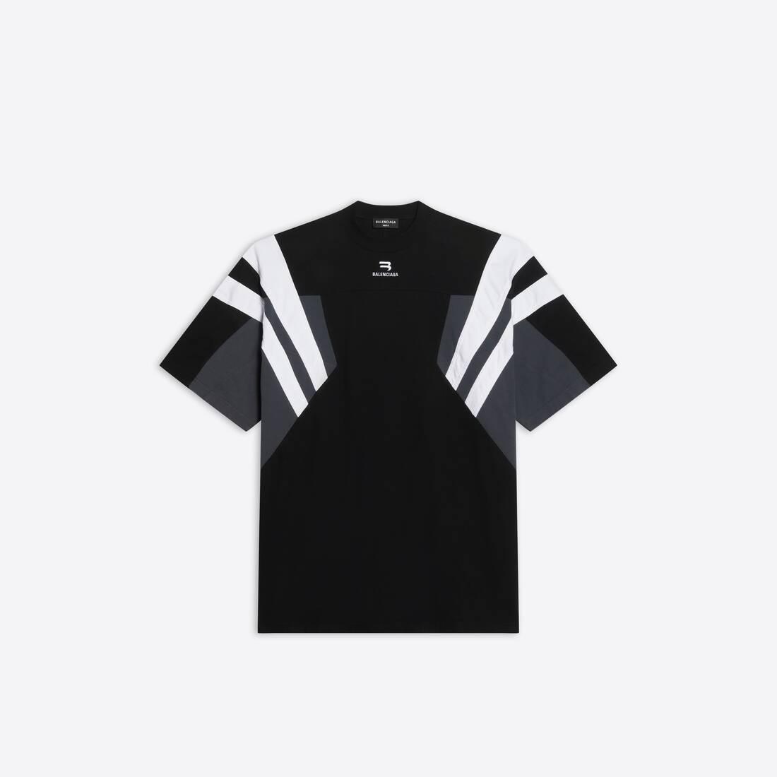 Balenciaga Cotton Sporty B Tracksuit T-shirt in Black for Men | Lyst