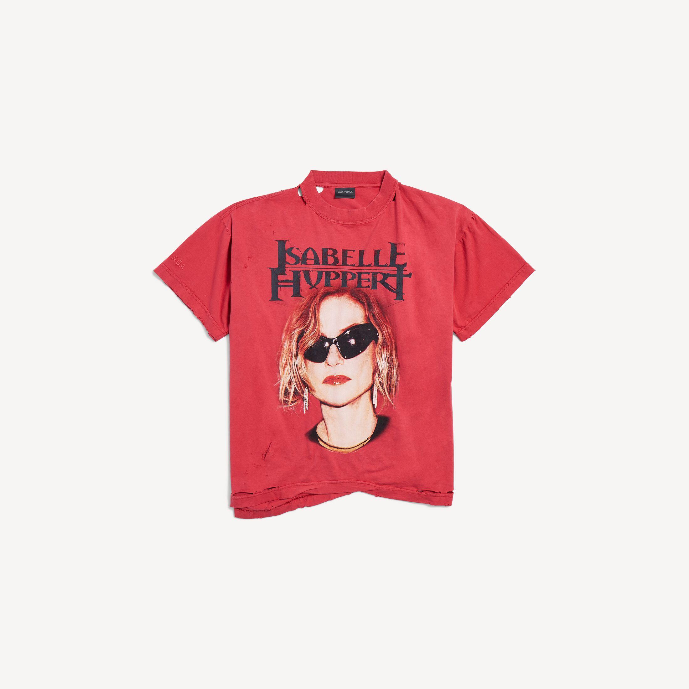 BALENCIAGA Isabelle Boxy Tシャツ アンバサダー 赤 balenciaga-red-Isabelle-Boxy-T