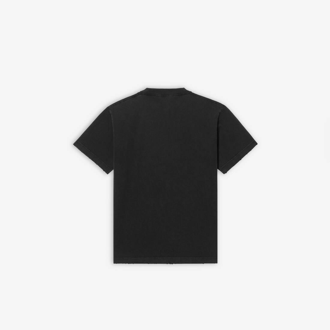 balenciaga-black-T-shirt-