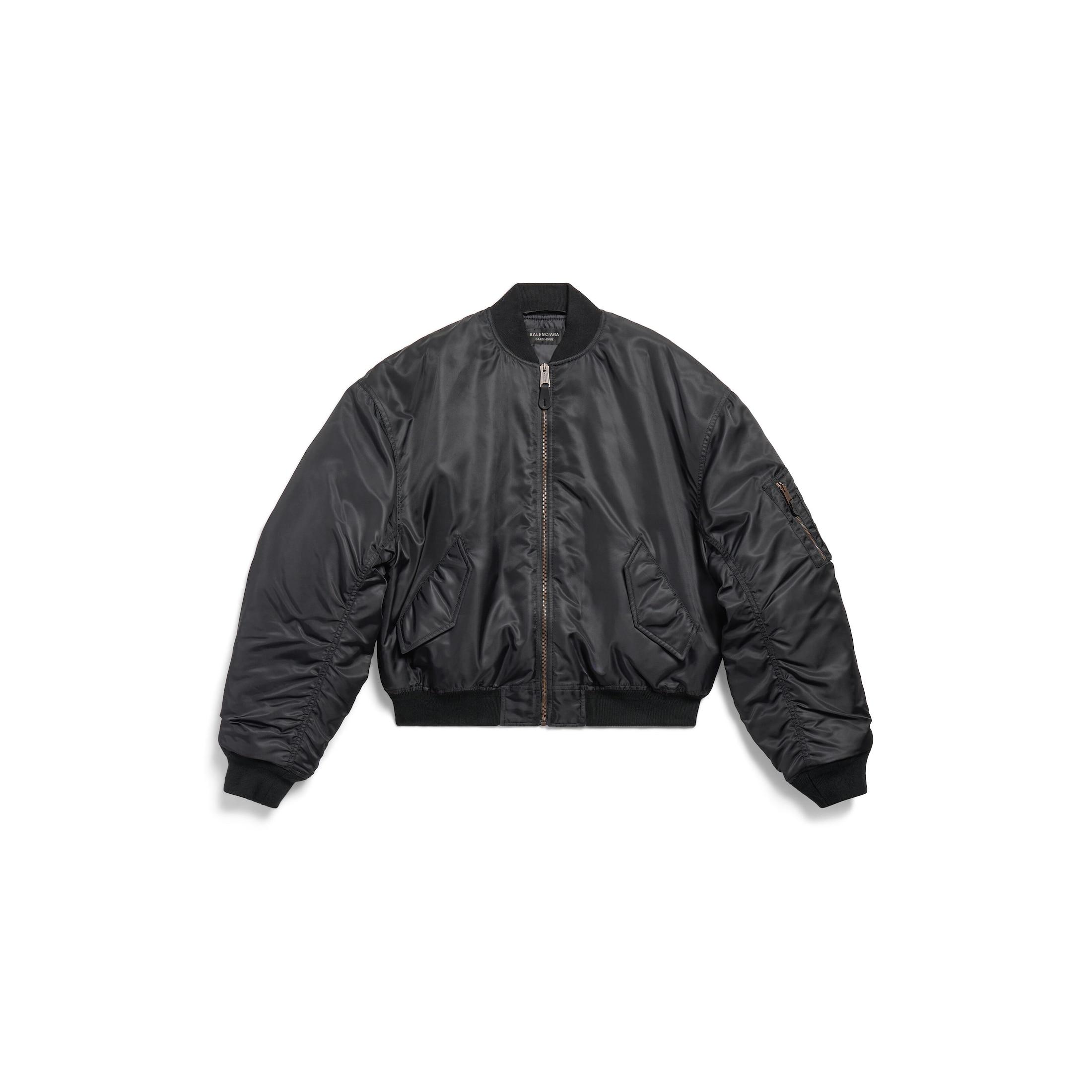 ジャケットその他 BALENCIAGA Men Jacket 809141TRO37 1000 Black ジャケットその他 BALENCIAGA Men Jacket 809141TRO37 1000
