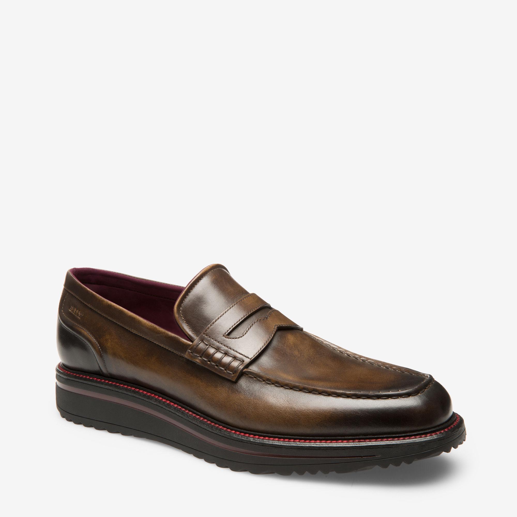 bally brown shoes