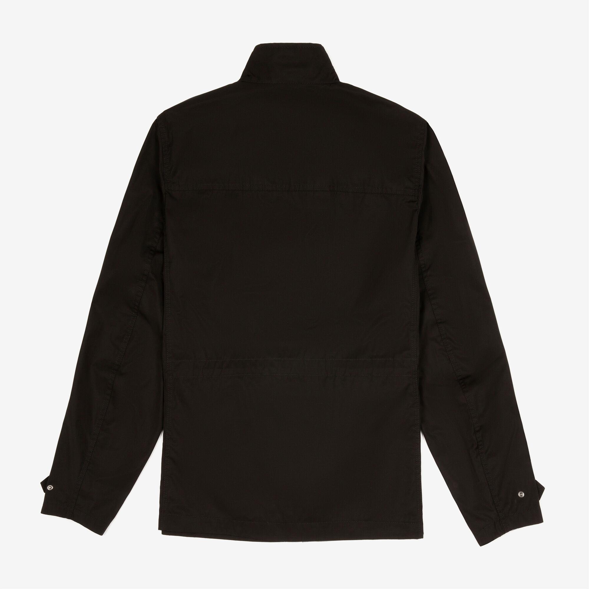 Bally Cotton Canvas Field Jacket in Black for Men - Lyst