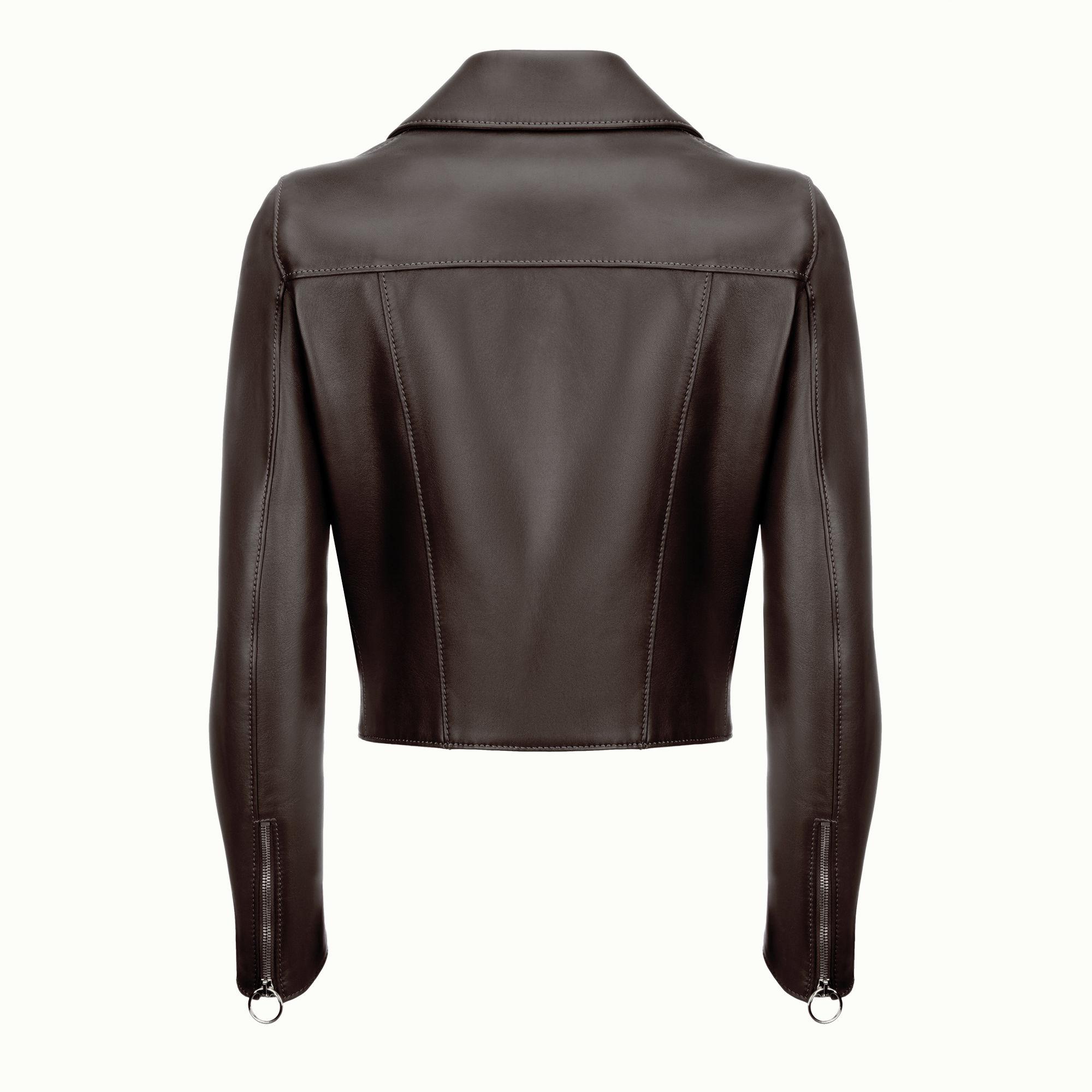Download Bally Leather Fitted Trucker Jacket in Black - Lyst