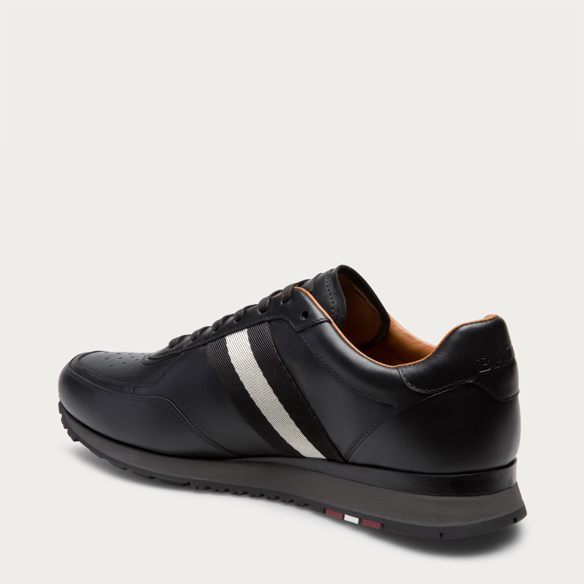 Bally Sneakers Shoes Man in Black for Men | Lyst