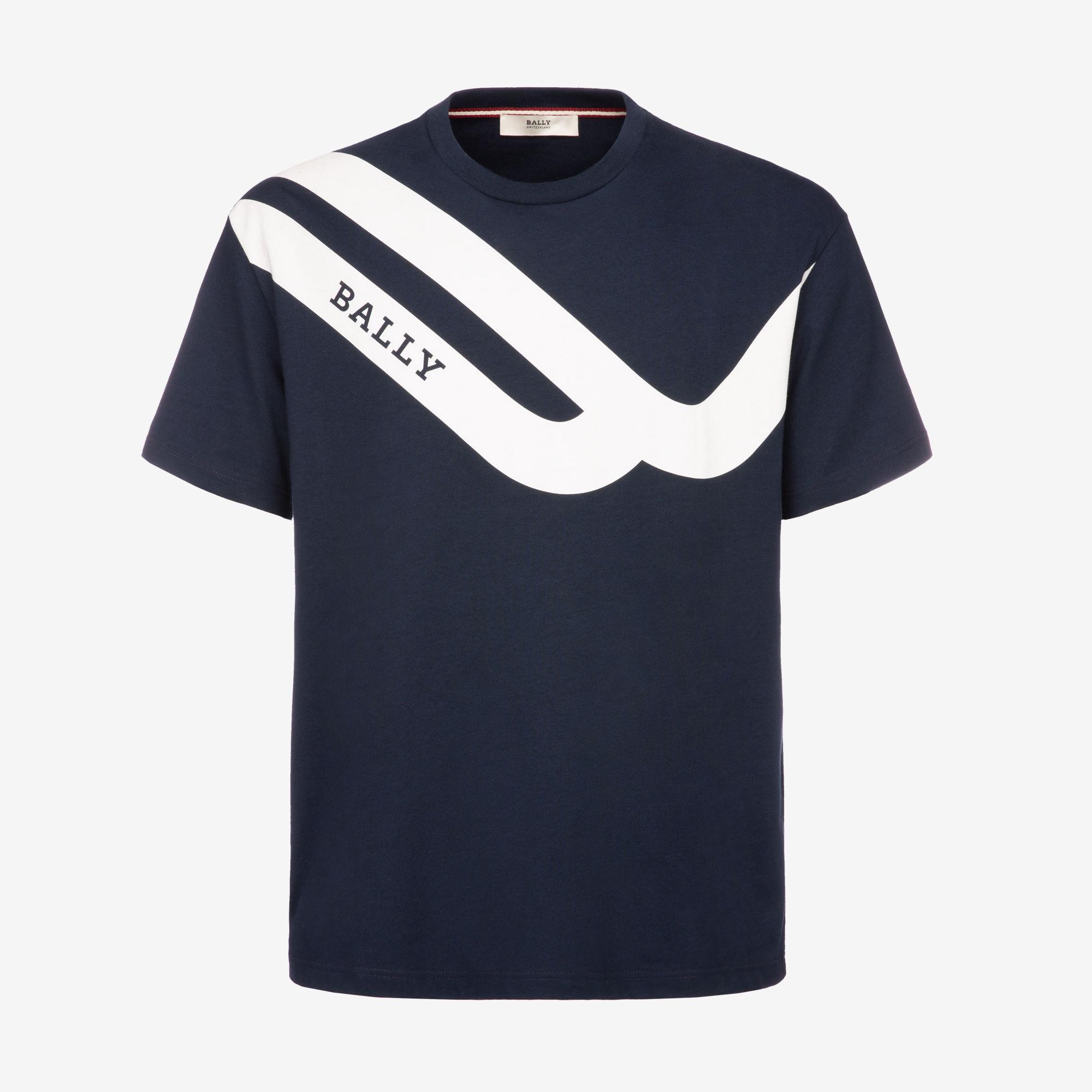 Bally Cotton Competition T-shirt in Blue for Men - Save 27% - Lyst