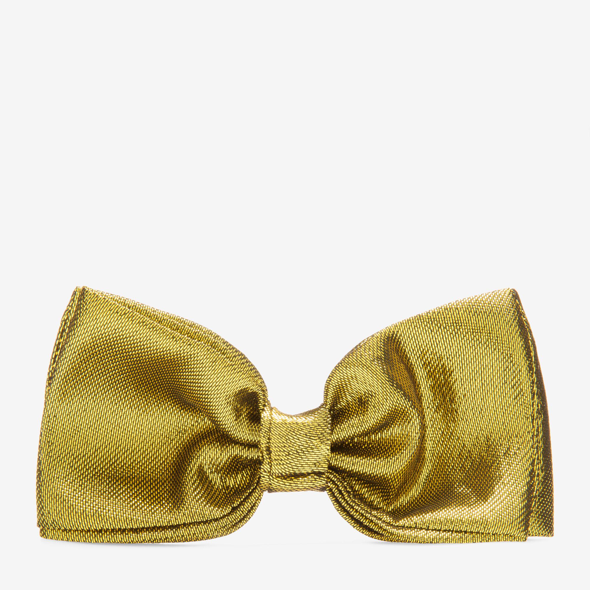 Download Bally Silk Crepe Bow Tie in Yellow for Men - Lyst
