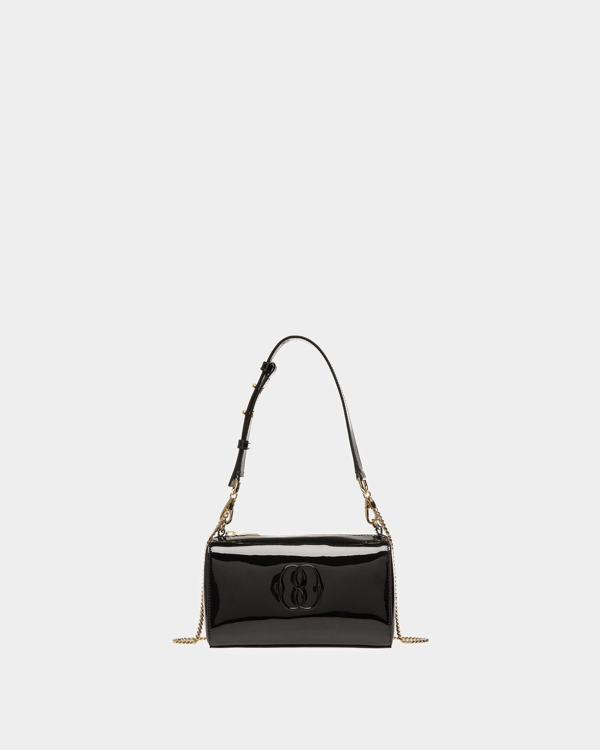 Bally Emblem Minibag In Black Leather in White | Lyst
