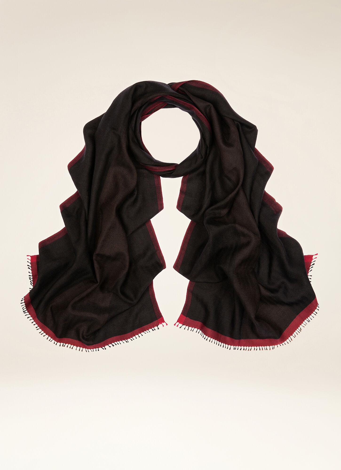 Bally Silk And Cashmere Scarf in Black for Men - Lyst