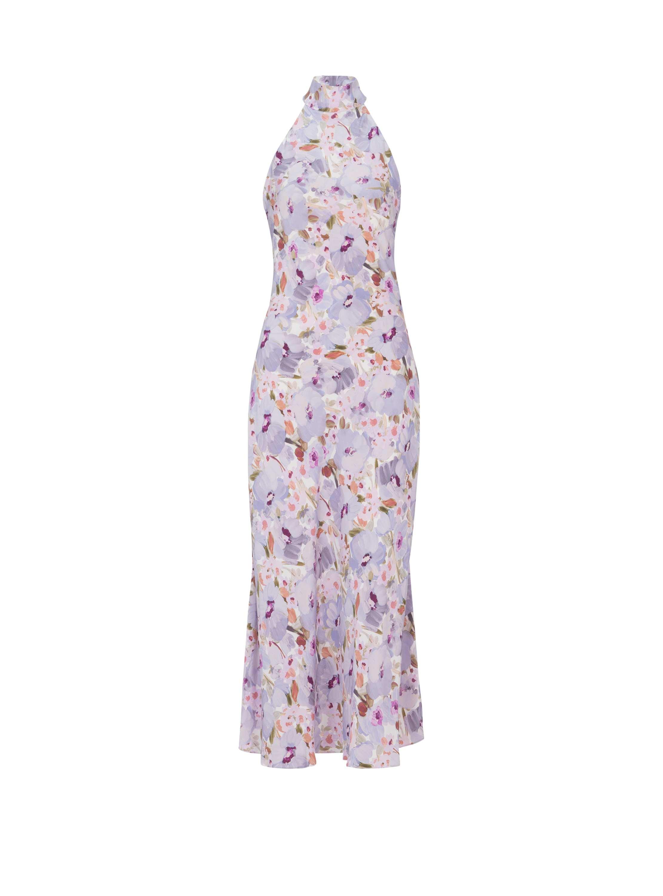 open lace back dress BALMAIN Purple Sheath Dress  Petite Chrie