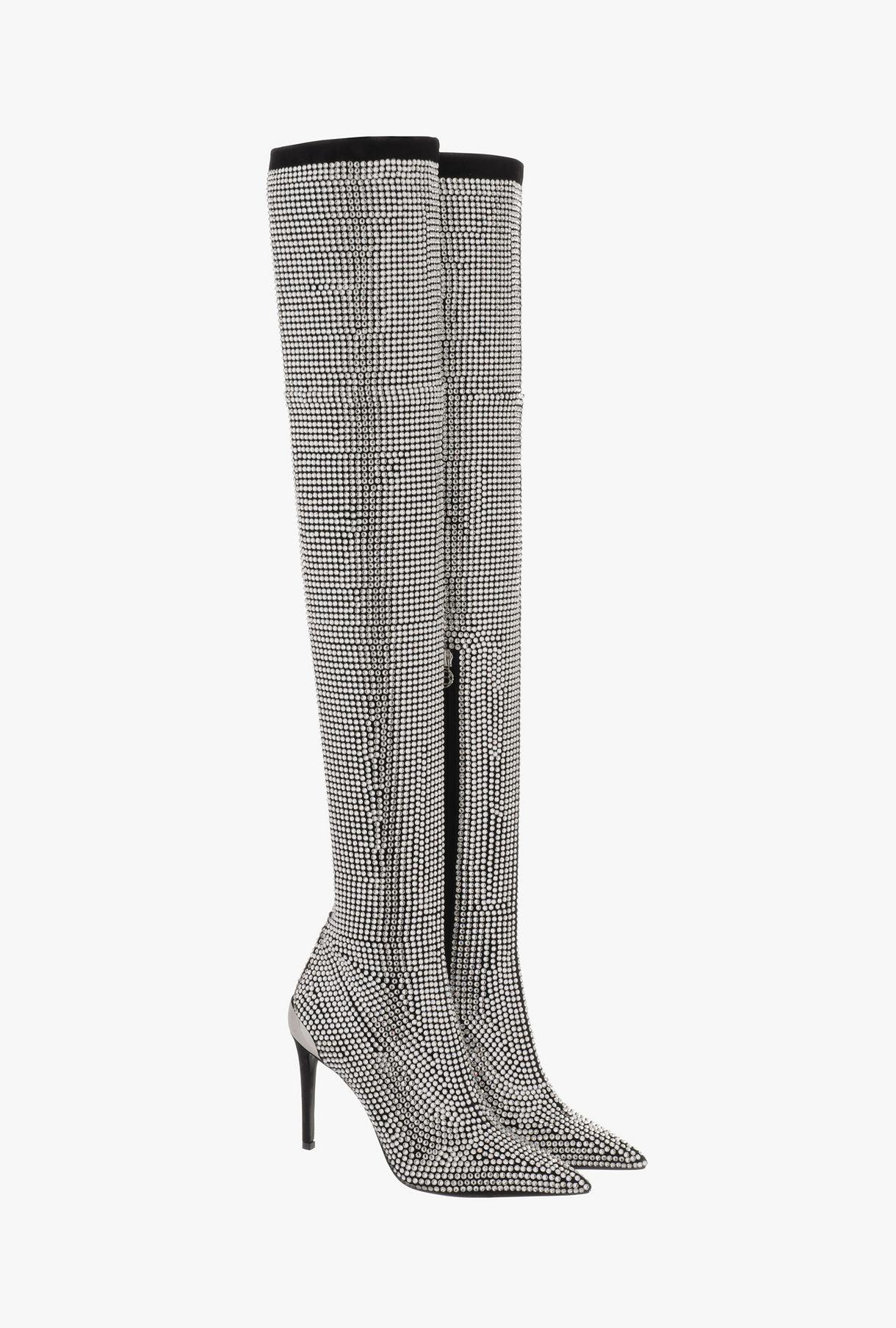 balmain thigh boots