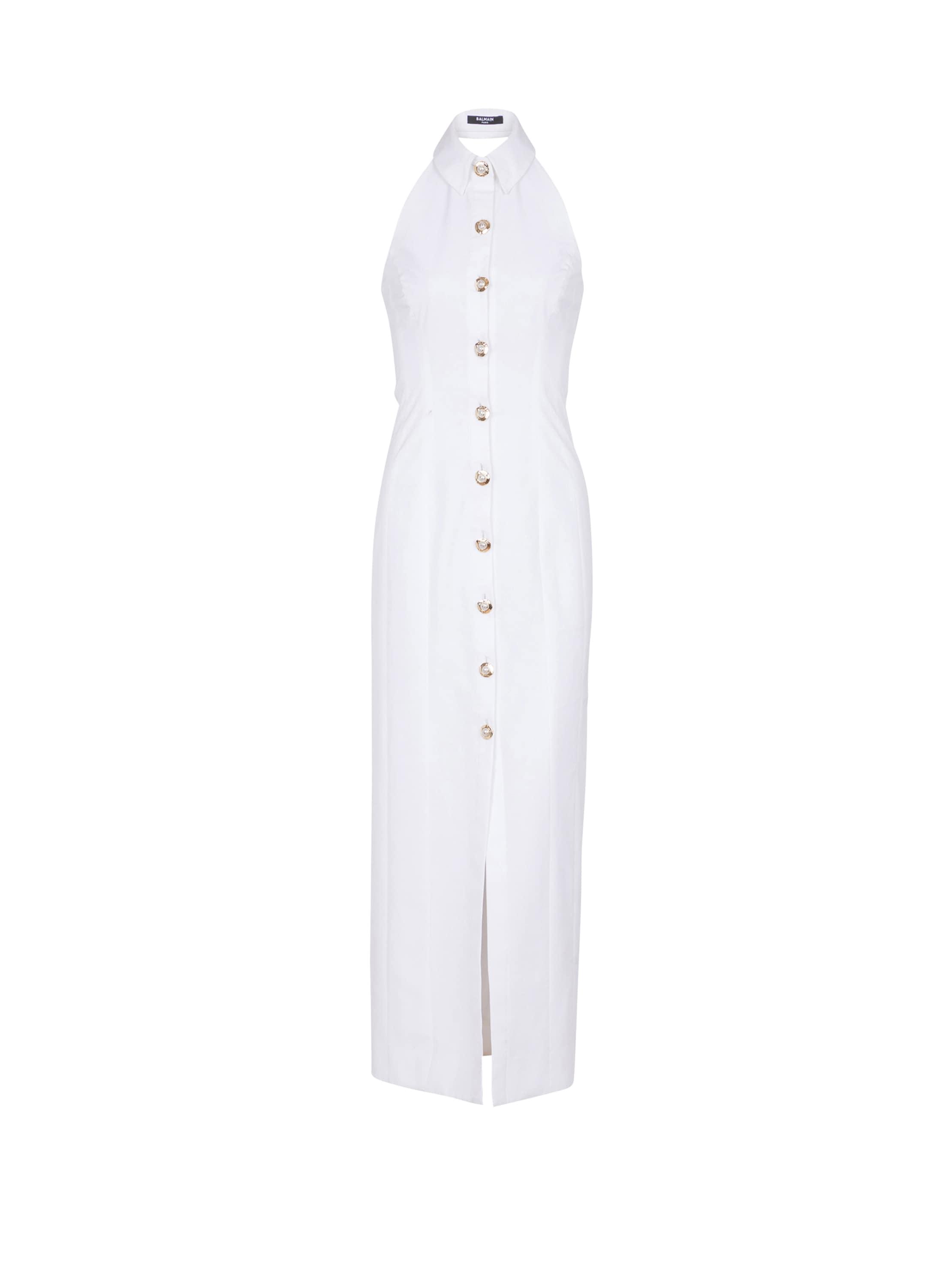 backless poplin dress Poplin Backless Dress – Capsule WD main image 1