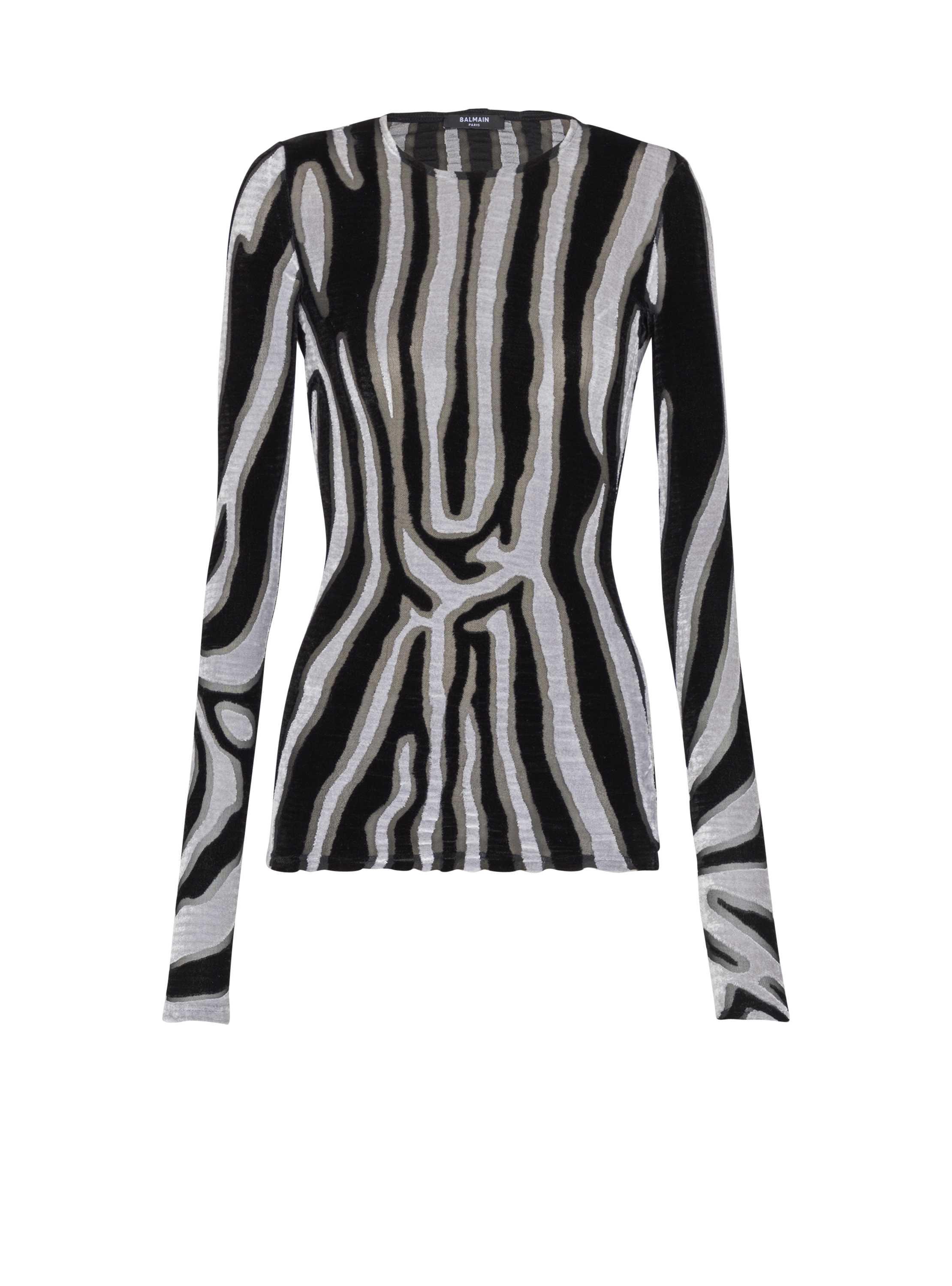 Balmain Long-sleeved tops for Women Online Sale up to 66% off Lyst