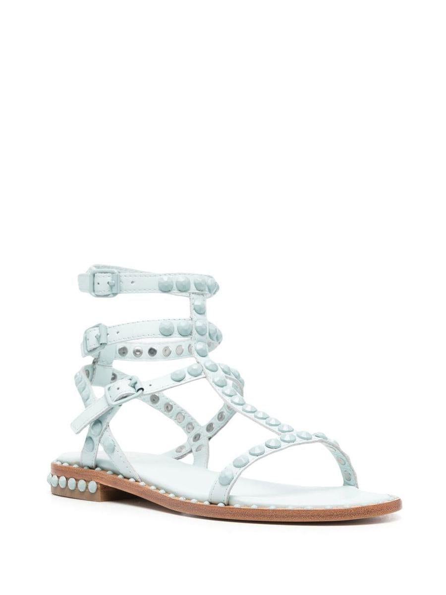 Ash Leather Play Sandals in White | Lyst