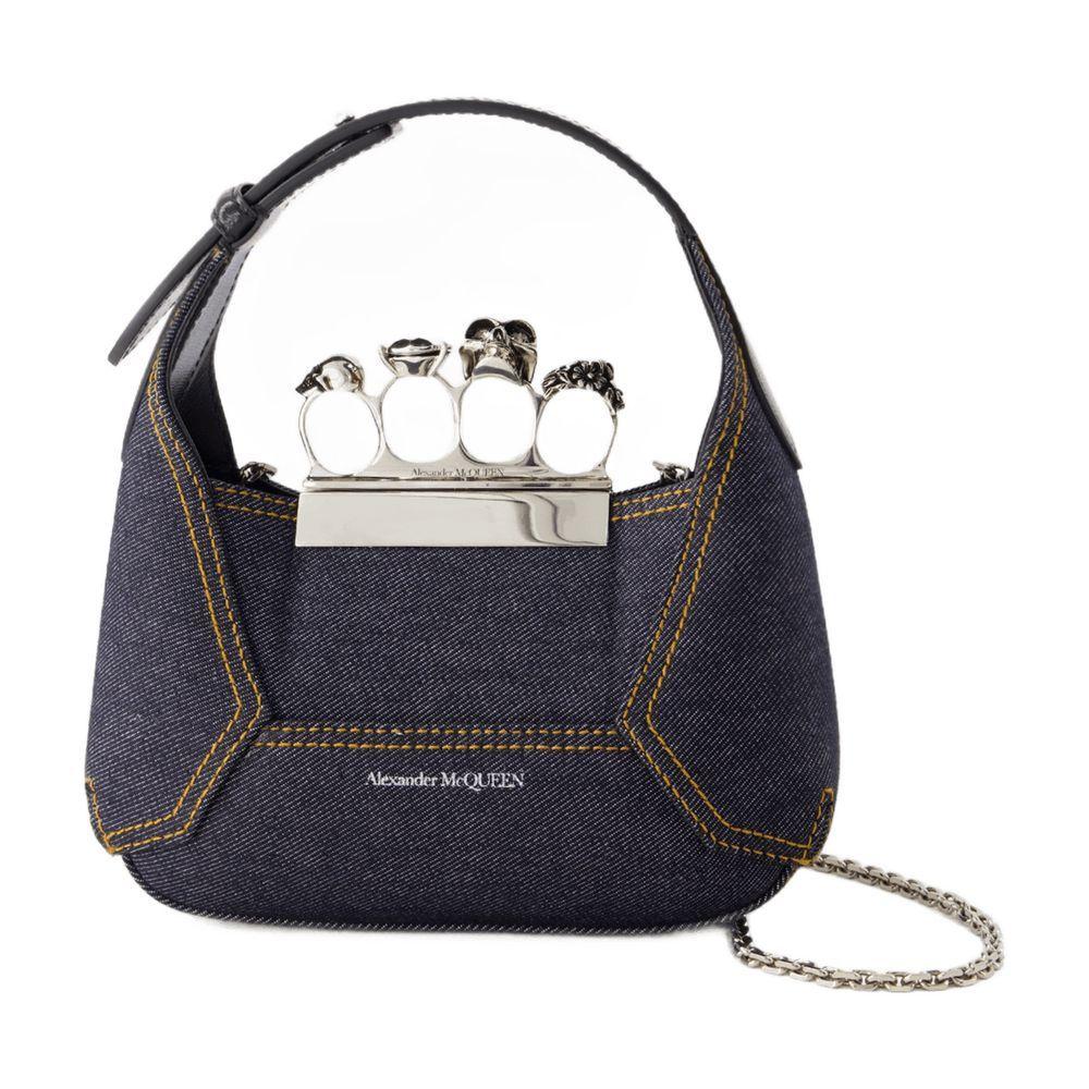 【送料&関税込】Alexander McQueen Jewelled Hobo Handbag Alexander McQueen | Jewelled Hobo Mini Handbag | Mini Bags