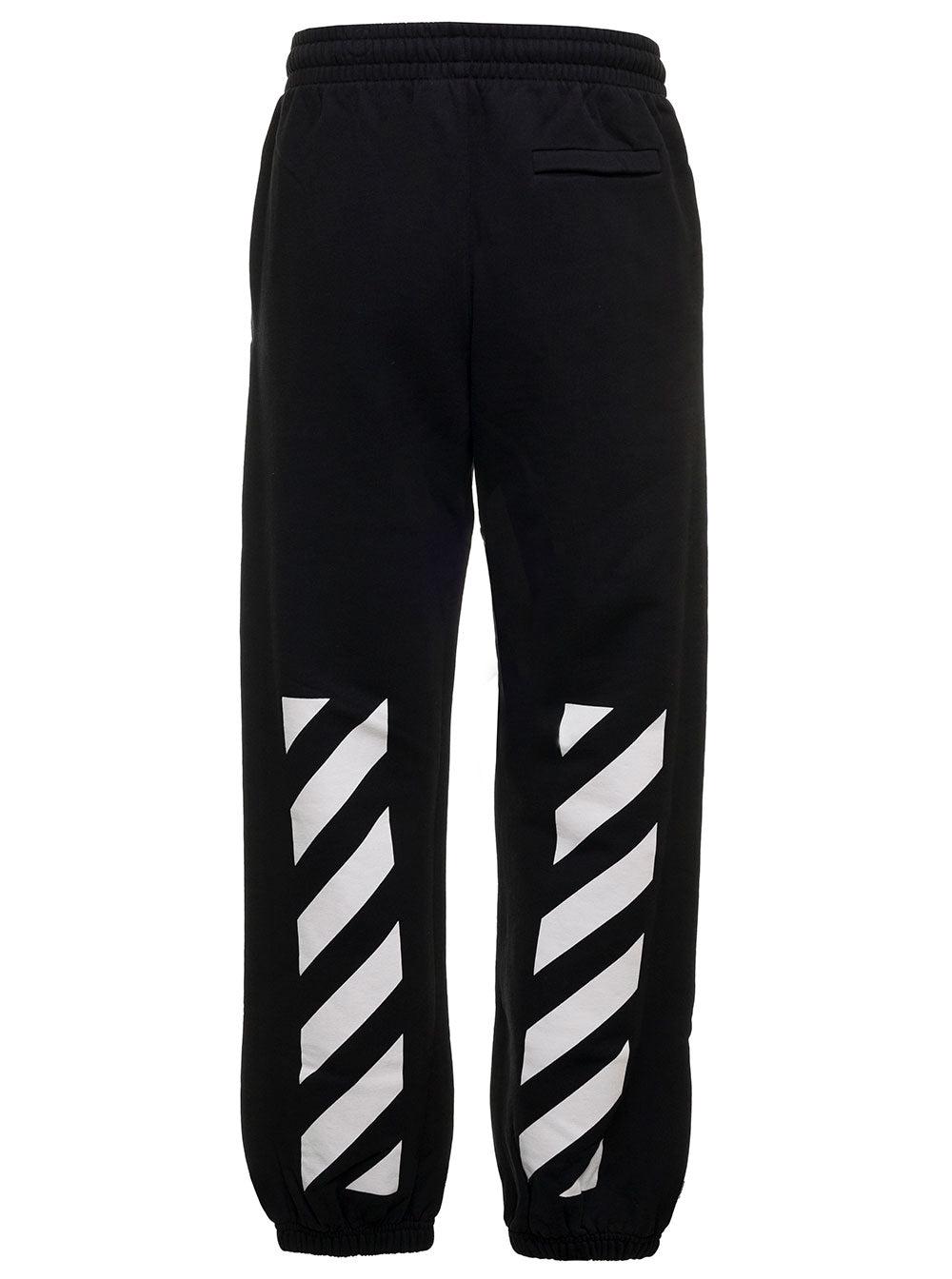 Nike off deals white joggers