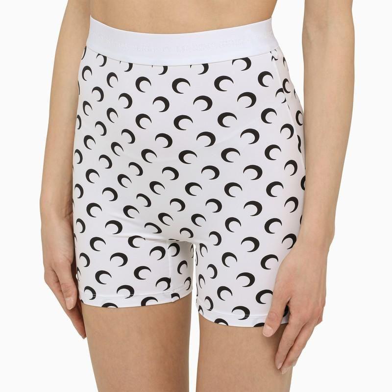 ショートパンツ MARINE SERRE Women Shorts  Burmudas UPA056A UWOV0007 WHITE Marine Serre Shorts for Women | Online Sale up to 76% off | Lyst