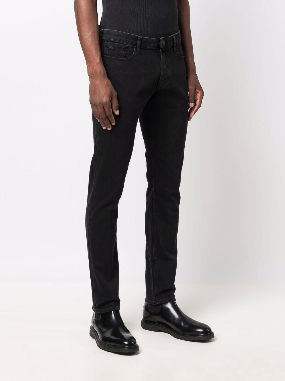 black armani jeans