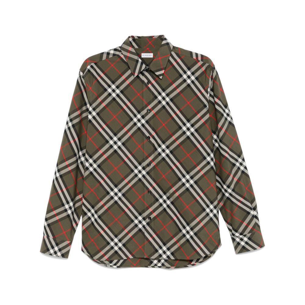 Burberry Shirts in Grey for Men Lyst UK