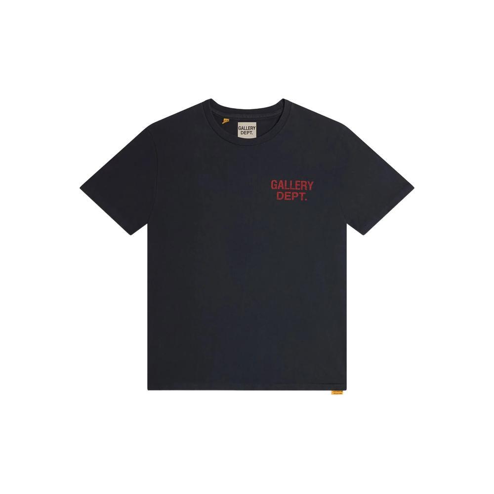 トップス gallery dept. black T-shirt GALLERY DEPT. Short sleeve t-shirts for Men | Online Sale up