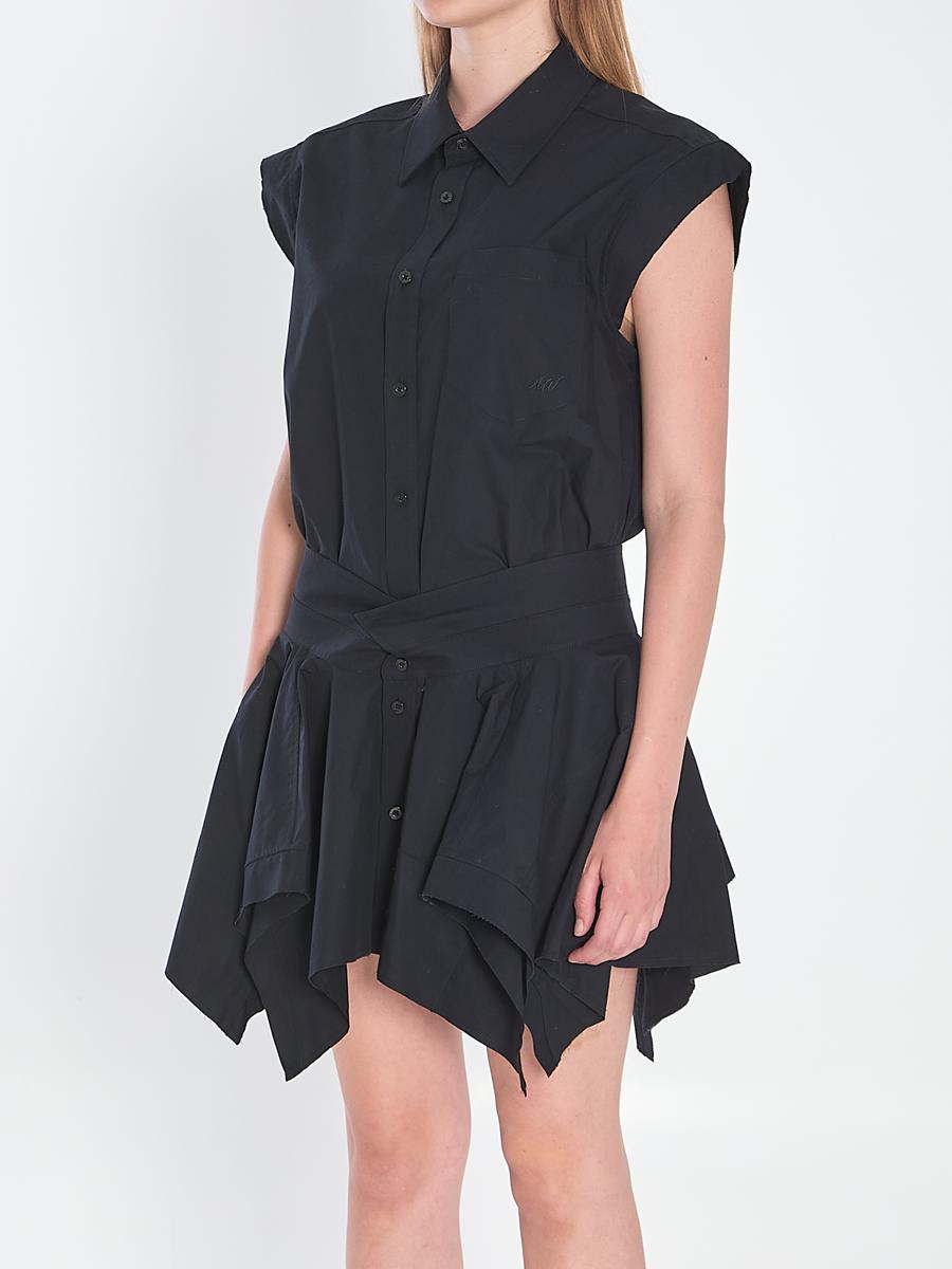ワンピース Alexander Wang Shirt Dress Alexander Wang Alexander Wang alexanderwang DECONSTRUCTED