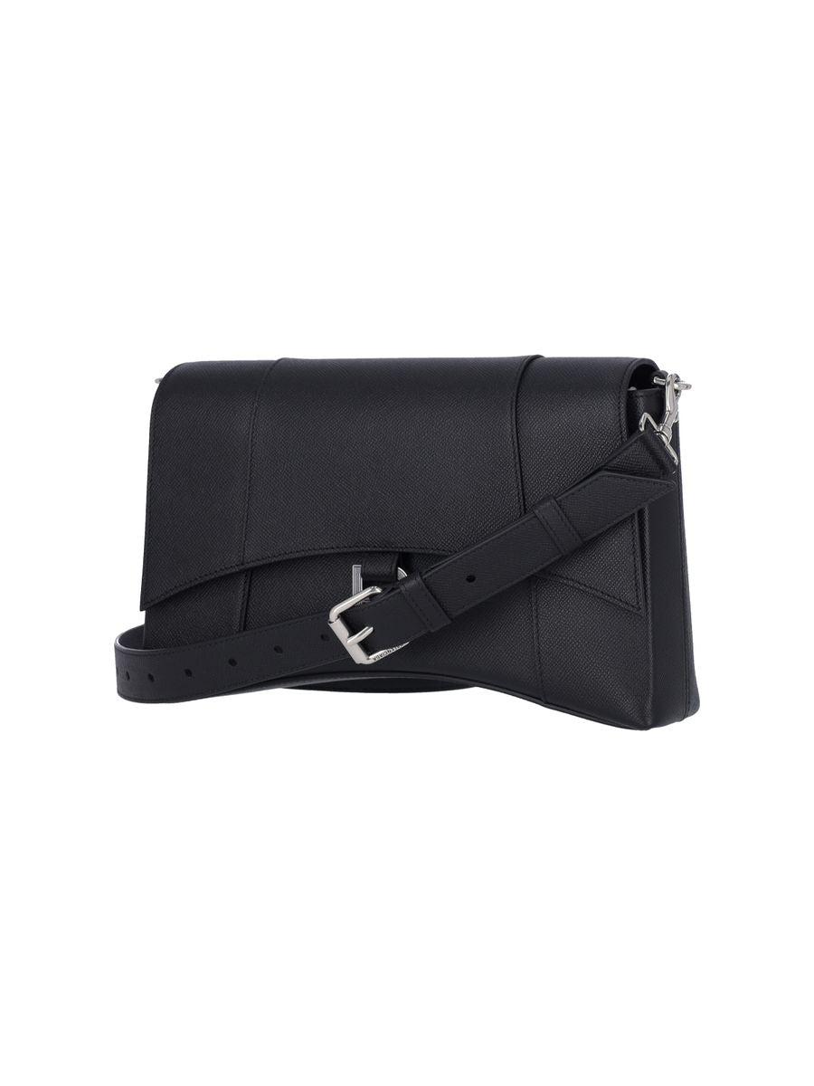 Balenciaga Medium Downtown Crossbody Bag in Black for Men | Lyst
