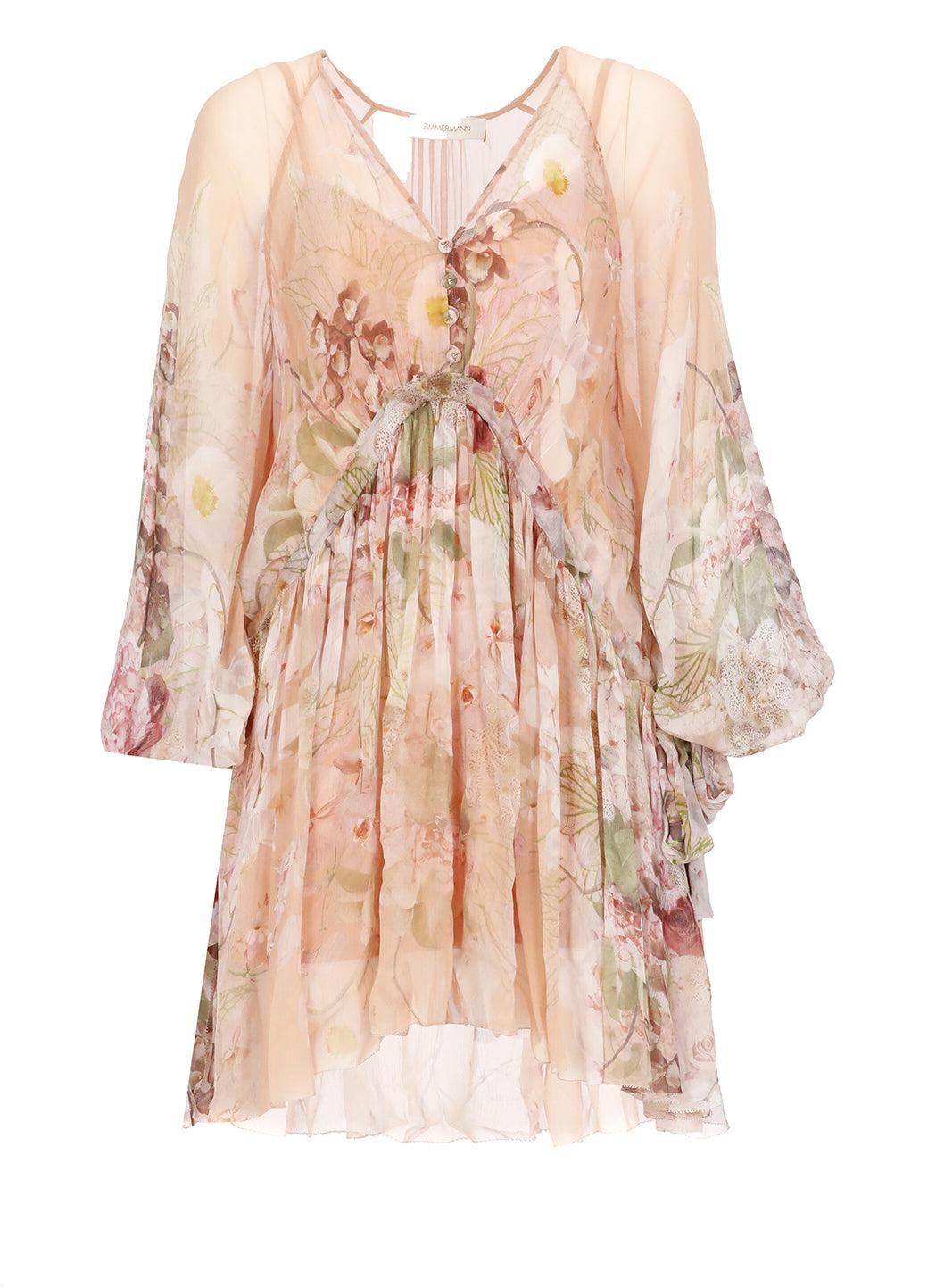 Zimmermann Synthetic Dresses in Pink | Lyst