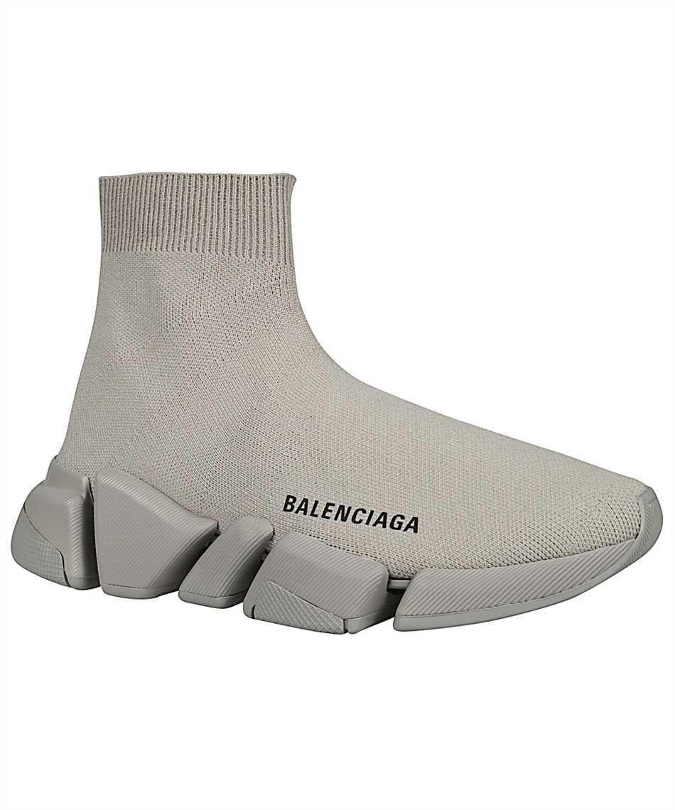 Balenciaga Speed 2.0 Knitted Sock-sneakers in Gray | Lyst