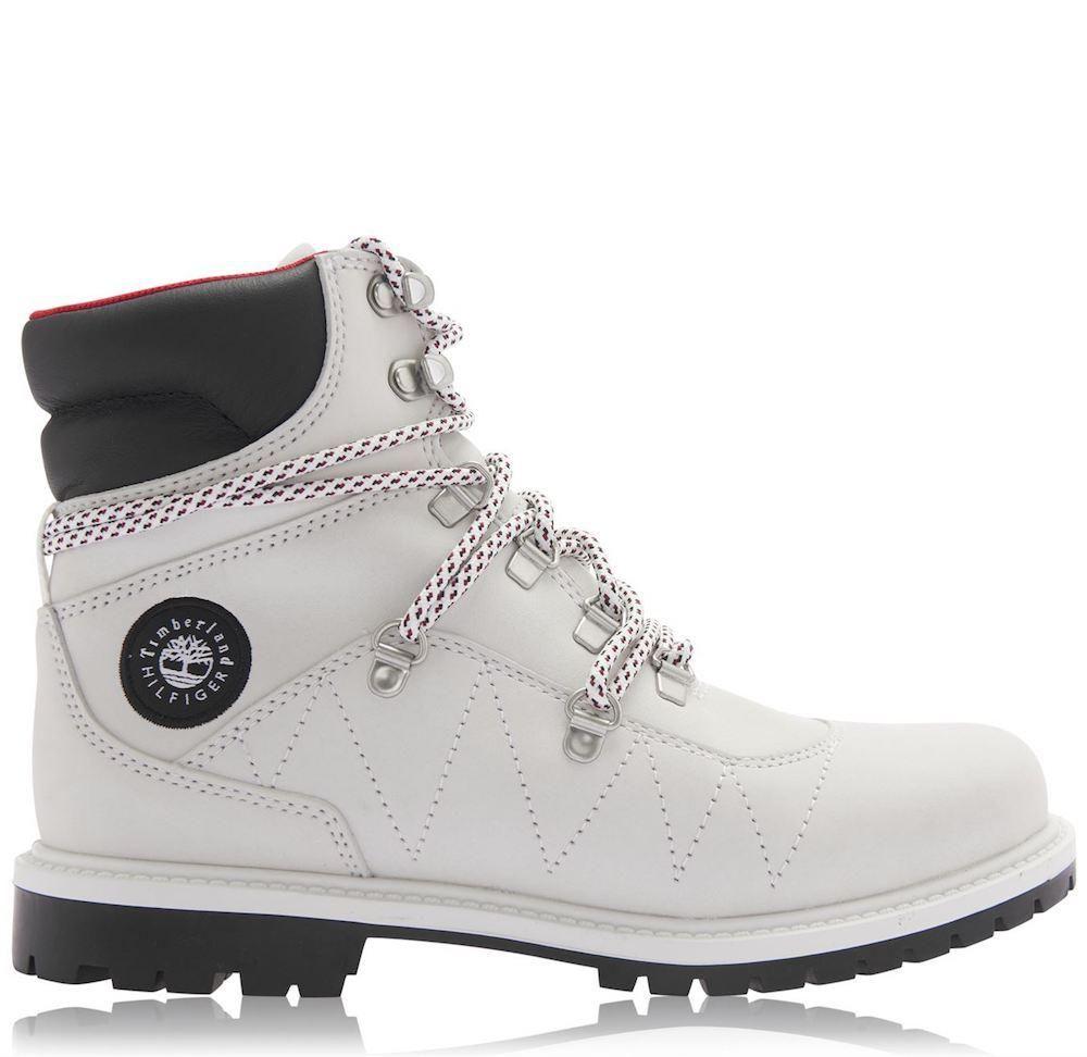 Timberland Tommy Hilfiger X Hiker Boots in White | Lyst