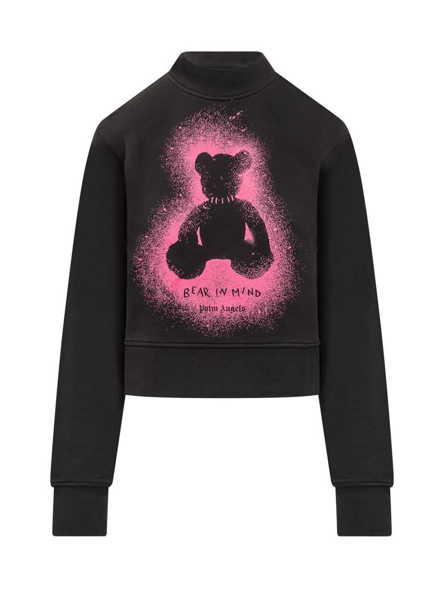 Pink Palm Angels Pulli Pink Palm Angels Hoodie Rose Palm Angels