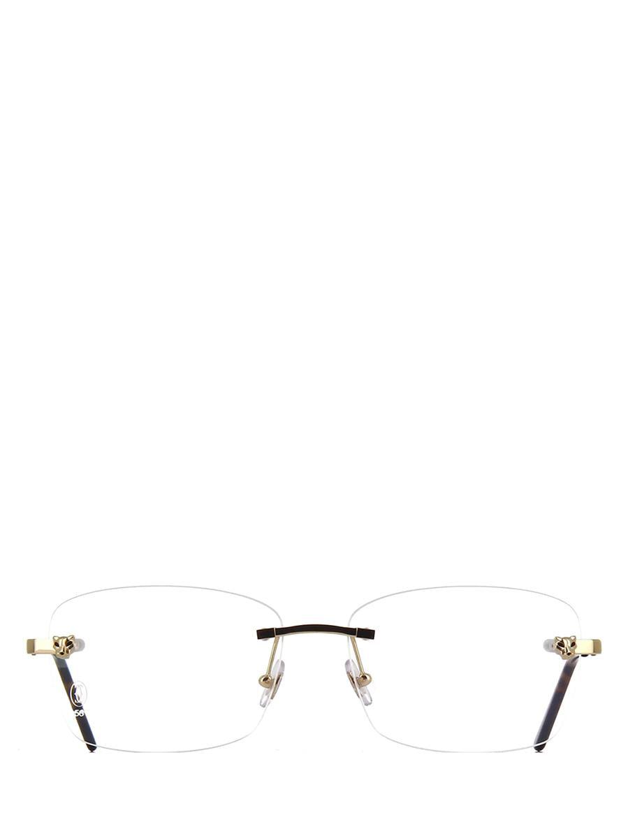 Cartier Eyeglasses in Metallic for Men Lyst
