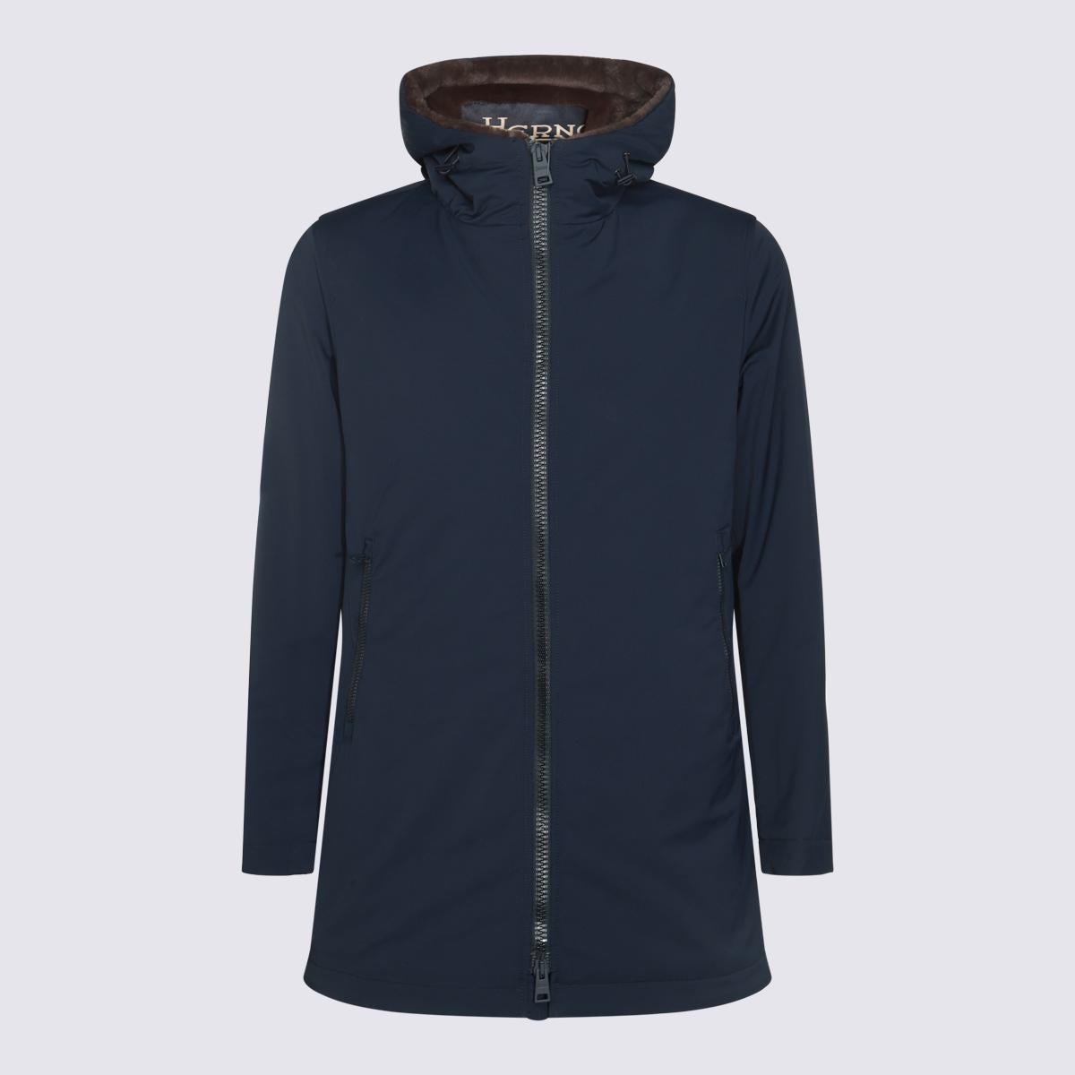 Herno Coat in Blue for Men Lyst