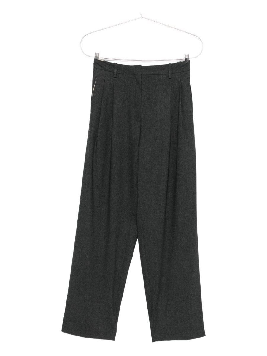 ショートパンツ ALYSI Women Straight Pants 105189P5242CB BLACK Women's Baggy Pants | Designer Baggy Pants | Alice + Olivia