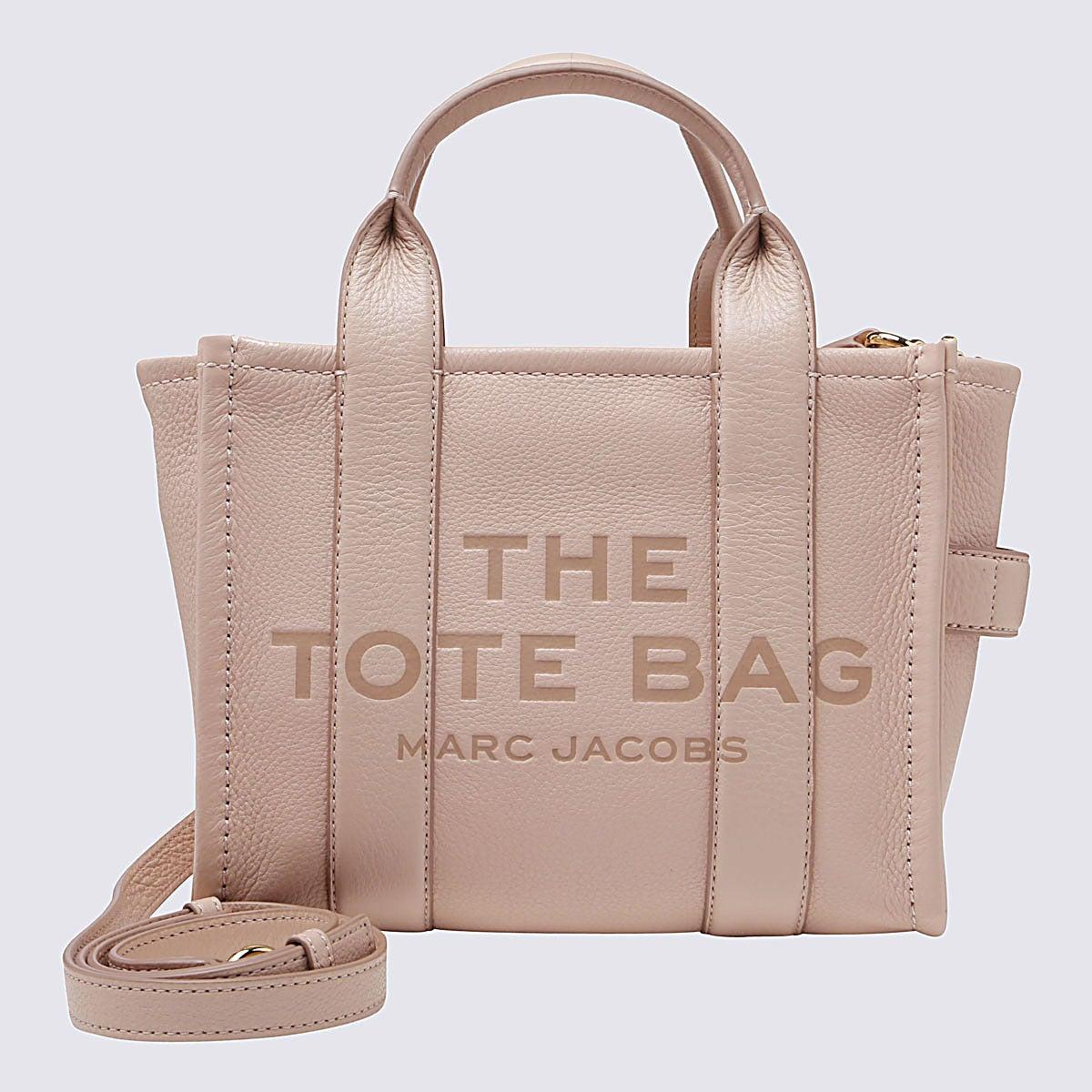 Marc Jacobs Dust Pink Leather Tote Bag | Lyst