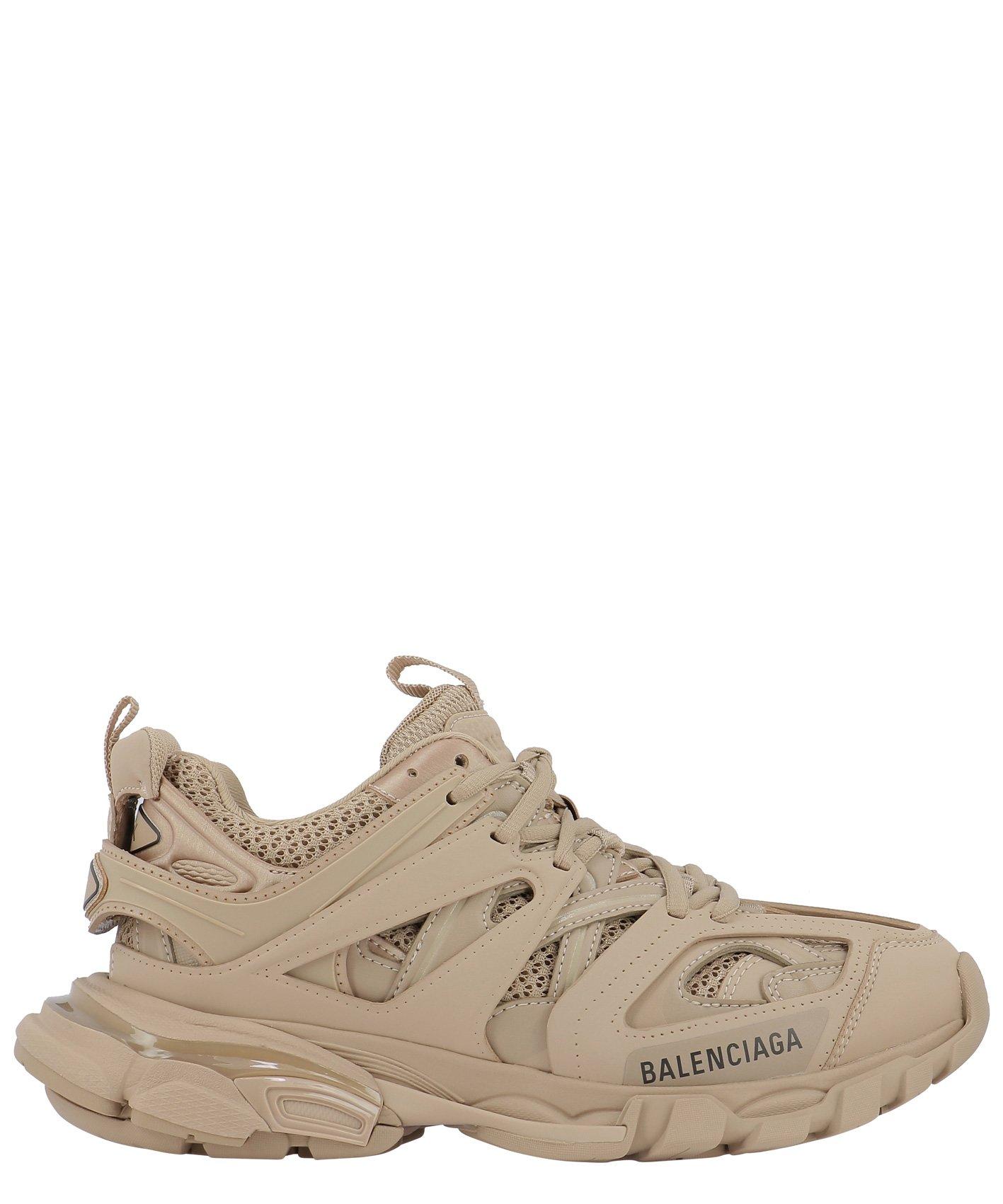 Balenciaga Track Sneakers in Brown | Lyst