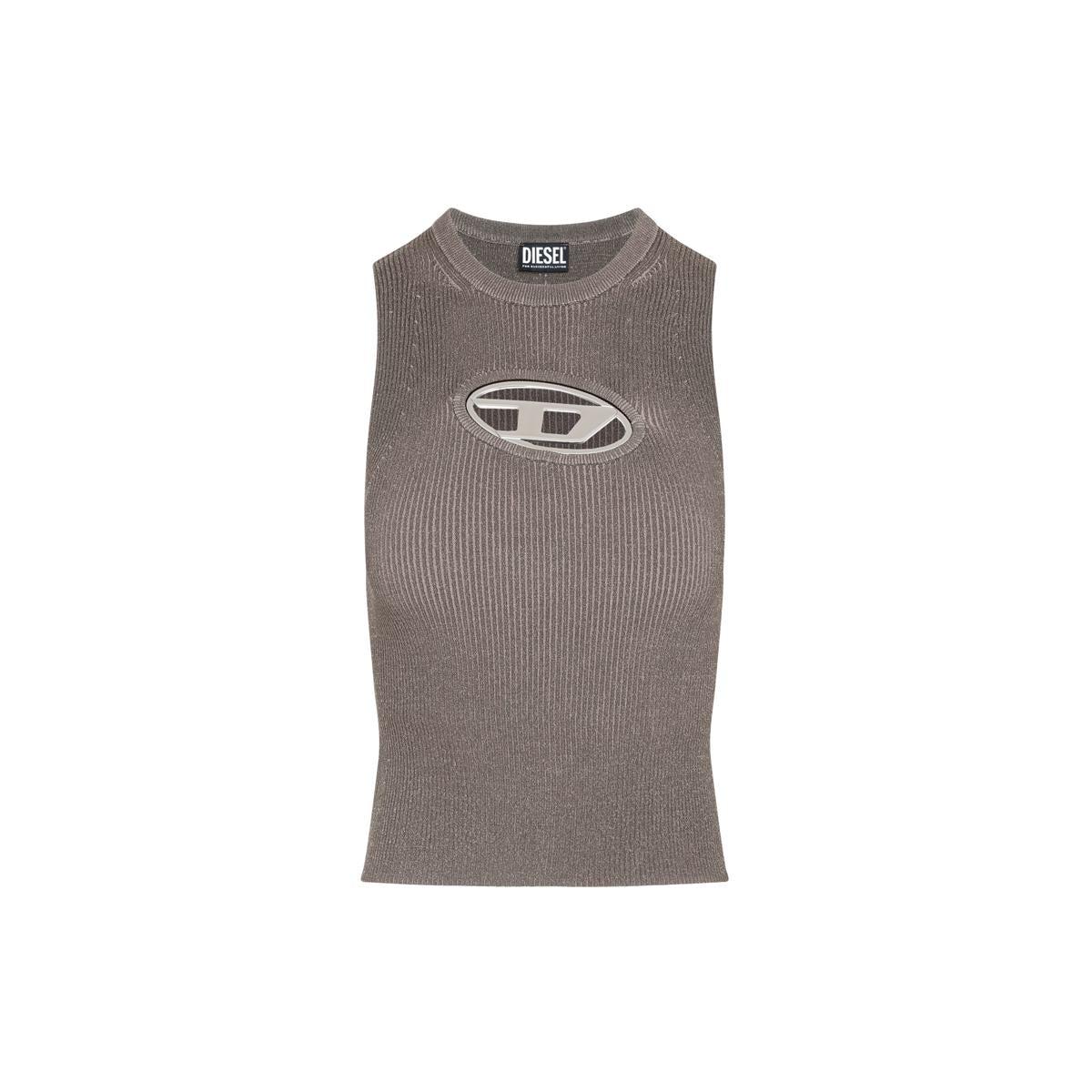 DIESEL Tank Top in Brown | Lyst