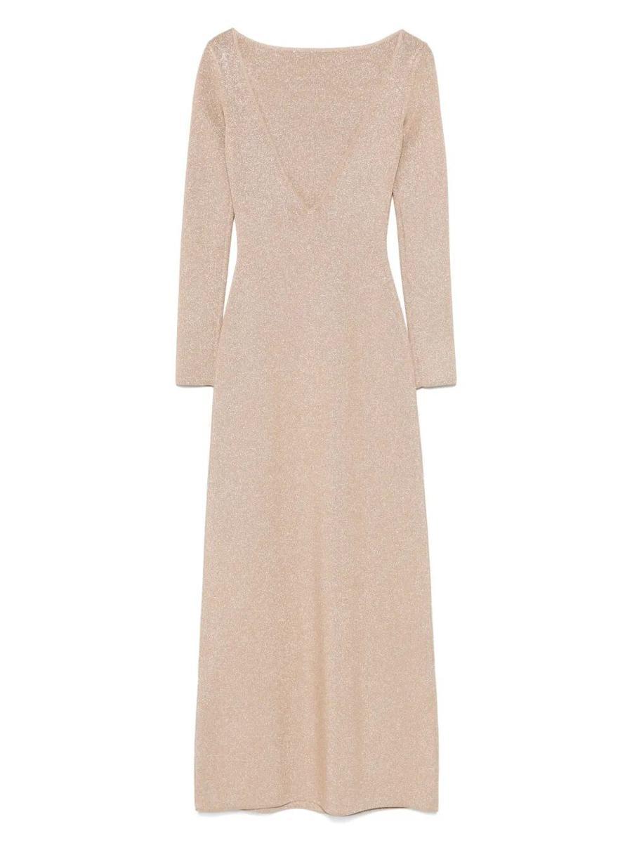 Max Mara Knit Lurex Dress 
