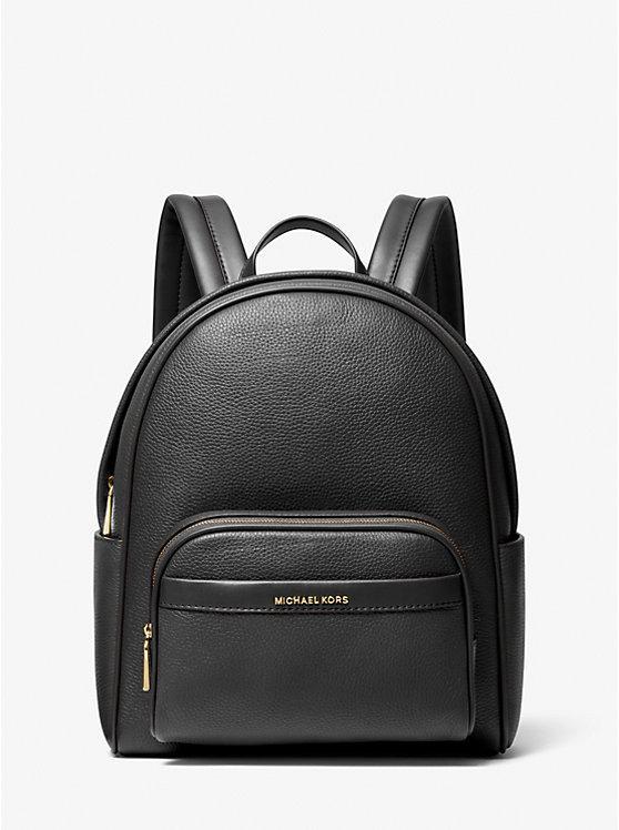MICHAEL Michael Kors Mk Bex Medium Pebbled Leather Backpack in Black Lyst