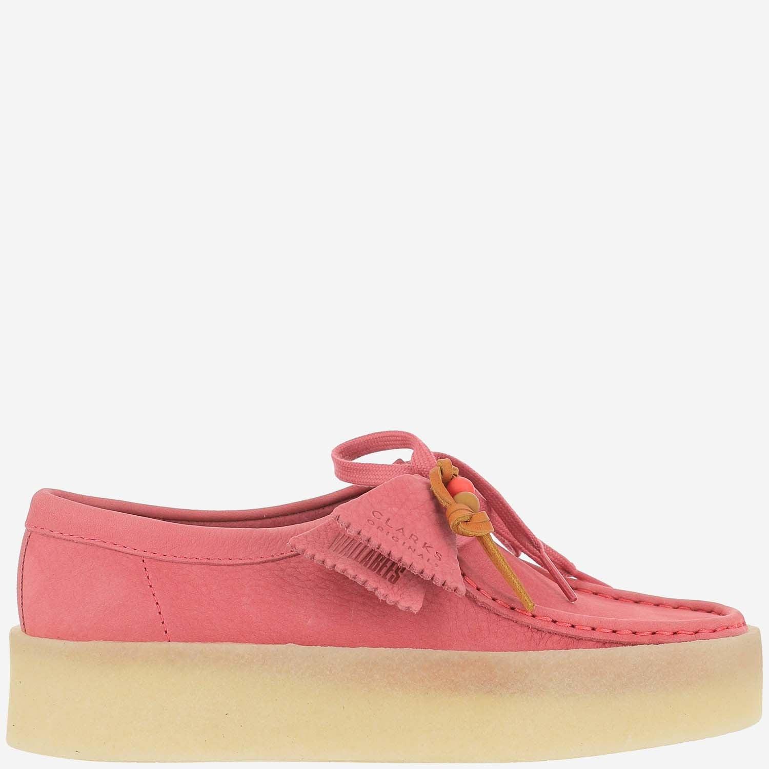 Clarks Wallacraft Lo Shoes in Red Womens Shoes Flats and flat shoes Lace Up shoes and boots 