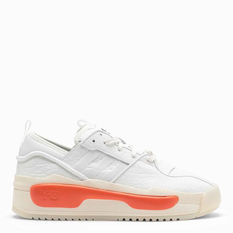 Y-3 Hokori II Core White / Cream White / Orange Low Top Sneakers