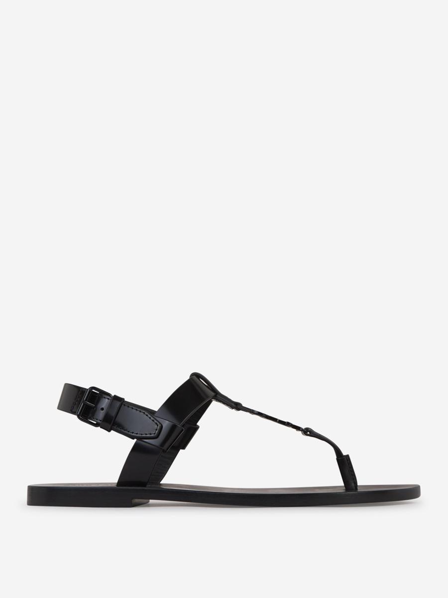 Saint Laurent - Man - Black - Flat Sandal main image 1
