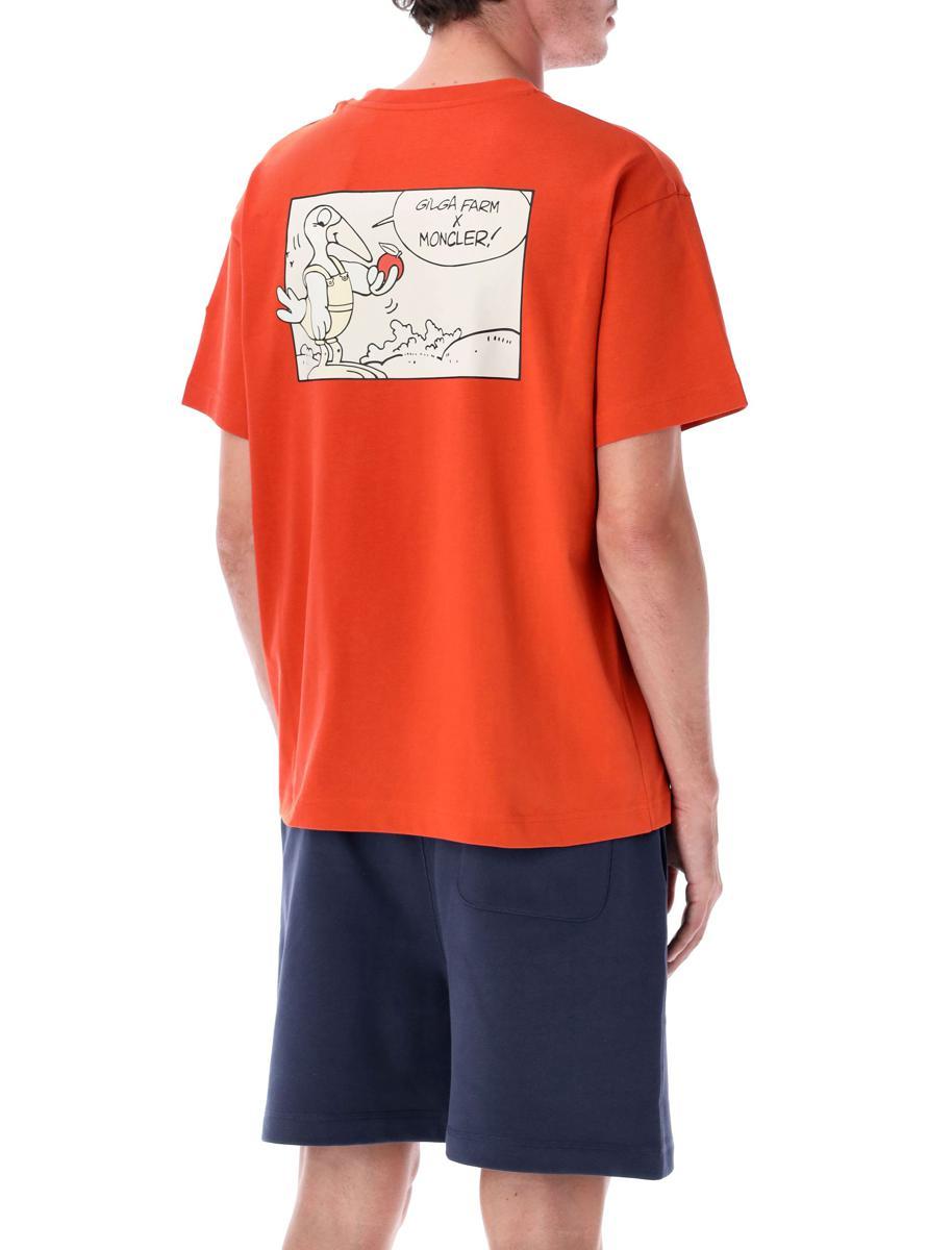 MONCLER GENIUS レッド Circus Tシャツ　Lサイズ MONCLER GENIUS レッド Circus Tシャツ Lサイズ
