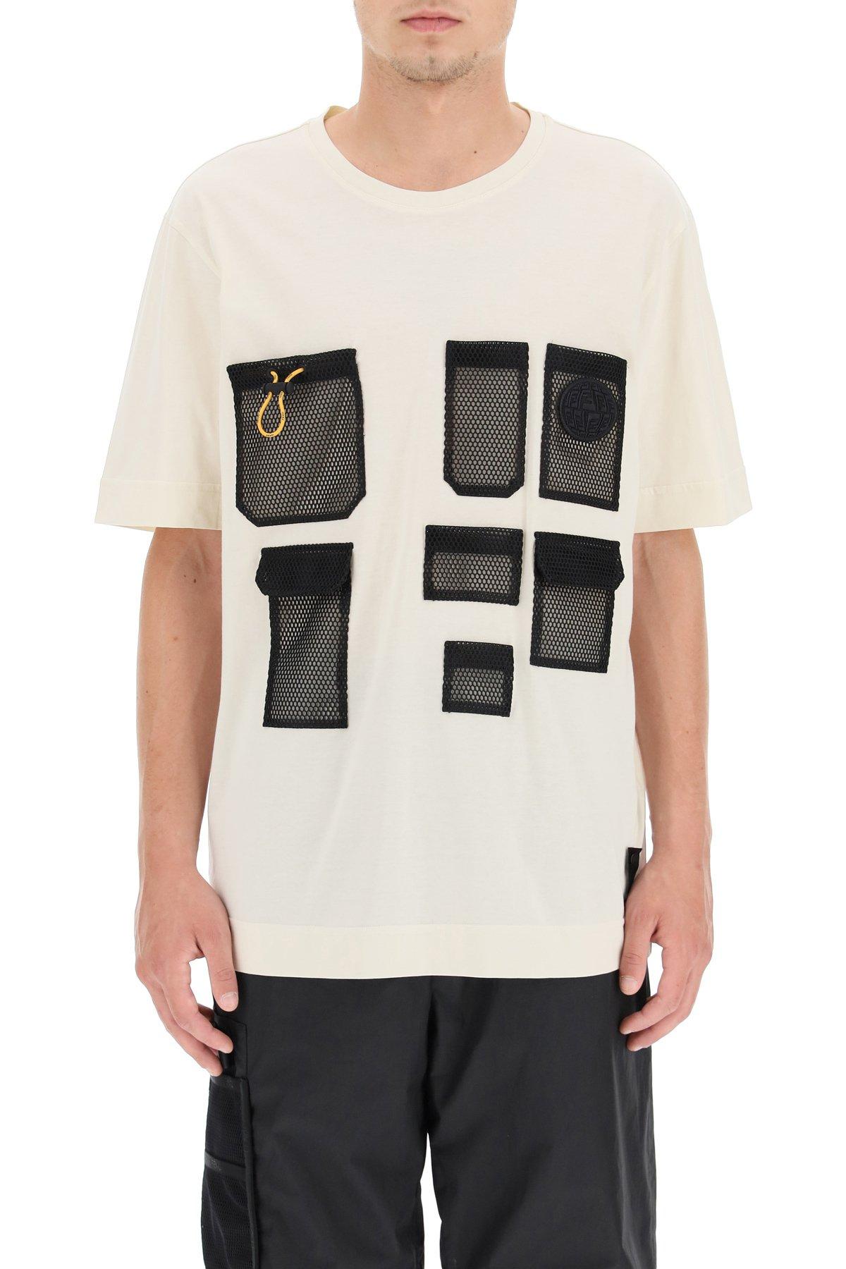 T-shirts Fendi for Men Black