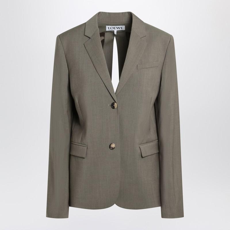 【送料&関税込】Loewe MA¨lange Twill Blazer Single-Breasted Suit | Neiman Marcus