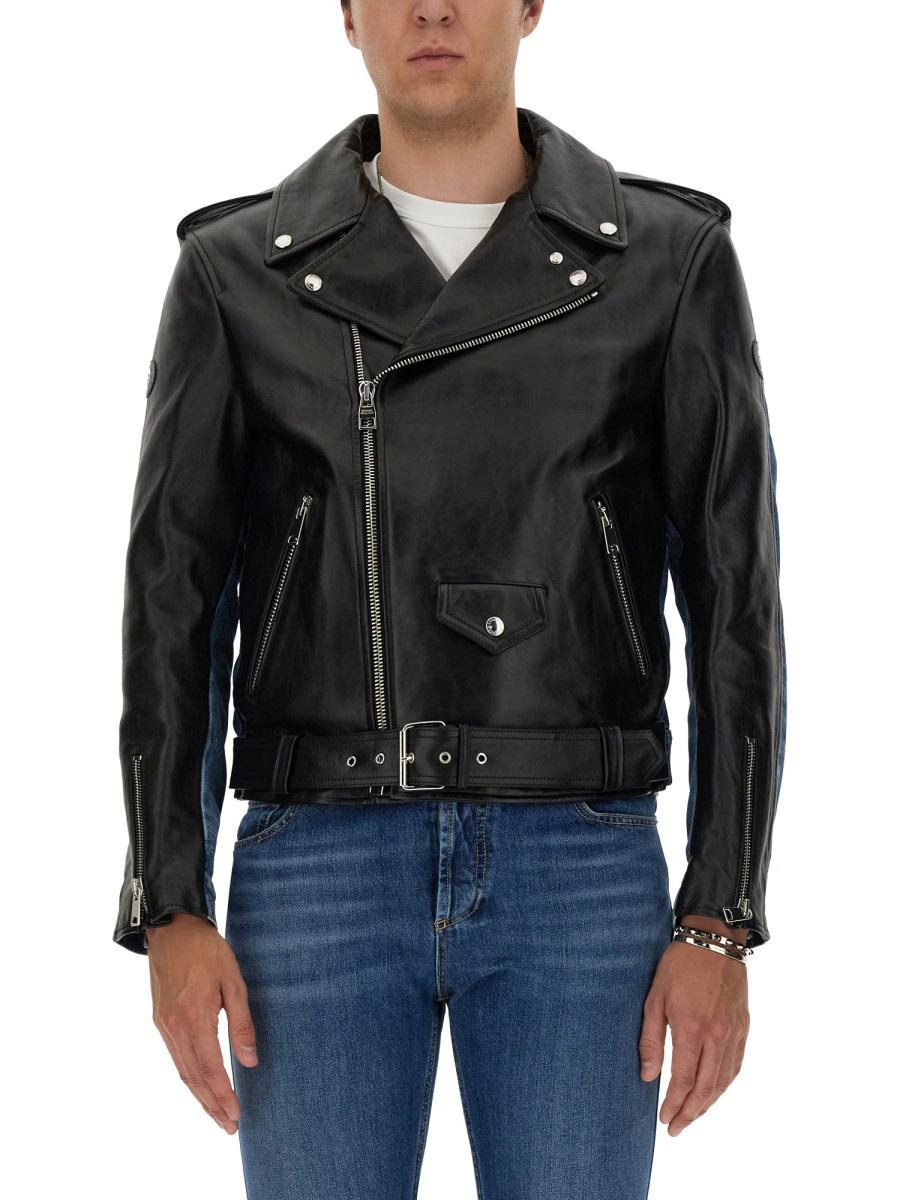 McQueen Leather jackets for Men | Online Sale up to 60% off