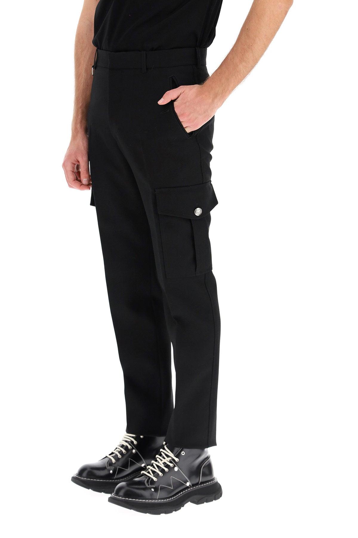 Alexander McQueen Cargo Trousers In 