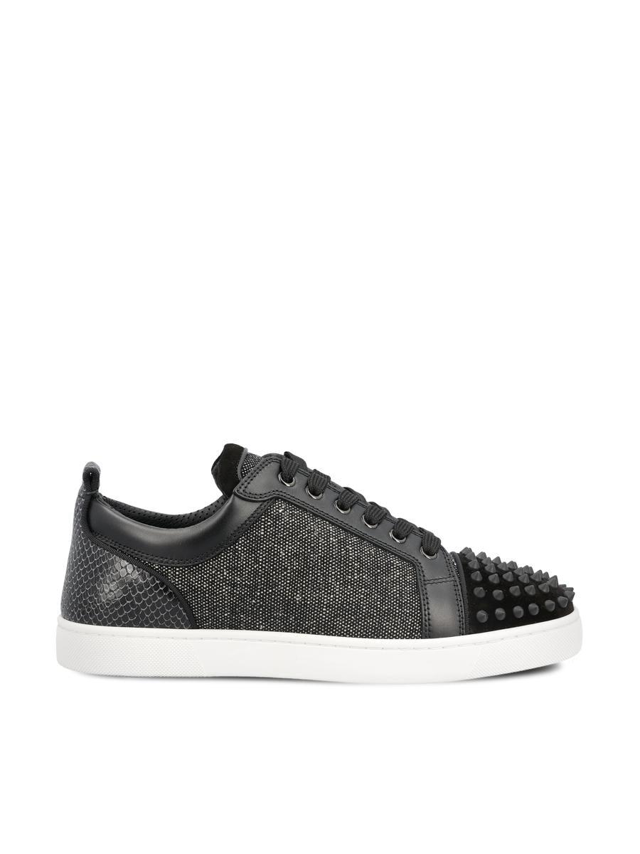 Black spiked louboutins mens hotsell