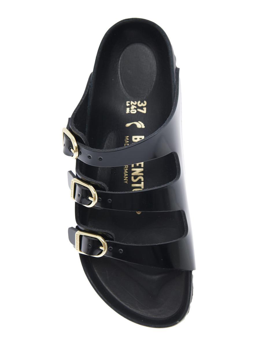 サンダル BIRKENSTOCK FLORIDA DBUCKLE EXQUISITE SHINE CALZATA S Birkenstock Sandals Florida D-Buckle High Shine | WAKAKUU