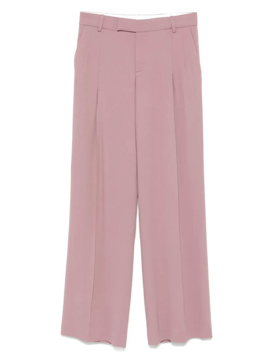 パンツ Federica Tosi Straight Leg Trousers With Pleated Design FEDERICA TOSI Straight-leg pants for Women | Online Sale up